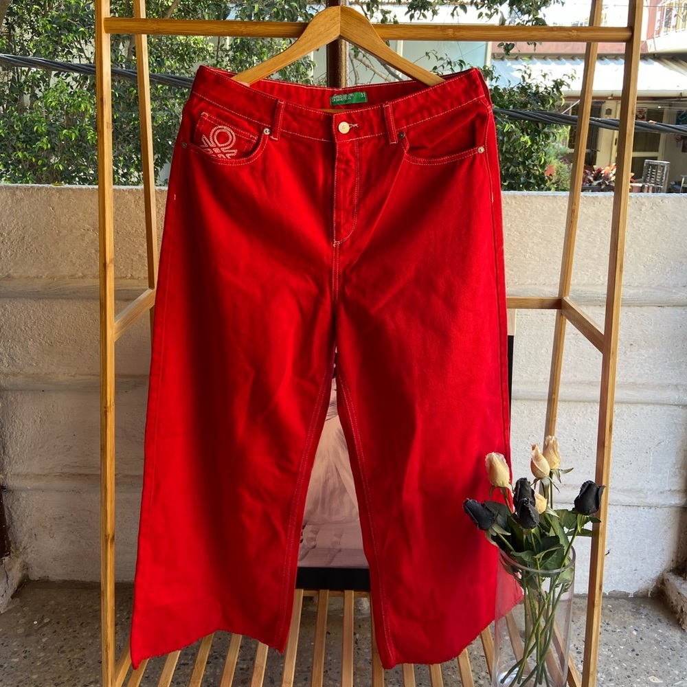 United Color of Benetton Straight Jeans. Waist- 32 - Picture 3 of 7